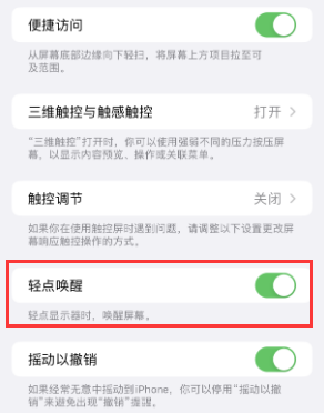 罗庄苹果授权维修站分享iPhone轻点无法唤醒怎么办