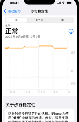 罗庄iPhone手机维修如何在iPhone开启'步行稳定性通知'