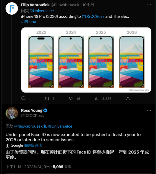 罗庄苹果手机维修分享:屏下Face ID有什么优势？iPhone何时会有屏下Face ID？ 