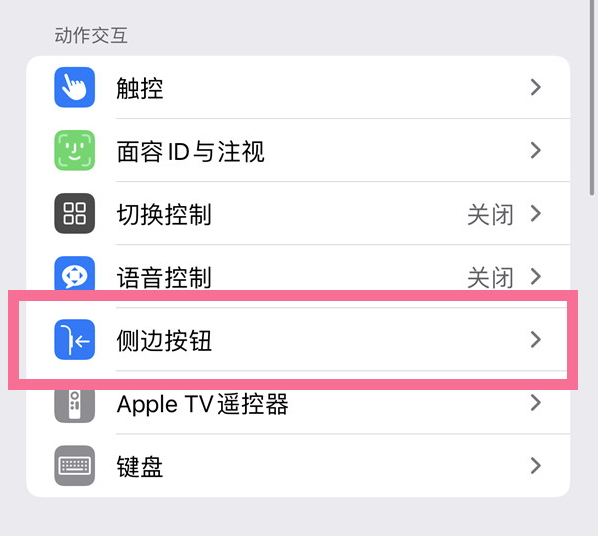 罗庄苹果14维修店分享iPhone14 Plus侧键双击下载功能关闭方法 